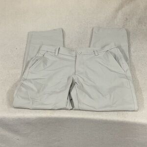 EUC Mens khaki under armour pants